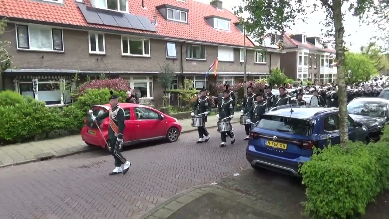 DVS Katwijk Koningsdag 2024 Voorschoten terug naar startpunt deel 2