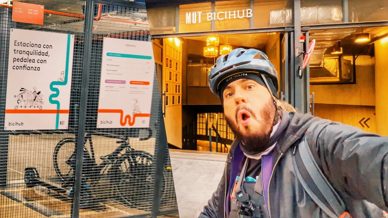 ASÍ ES UN ESTACIONAMIENTO DE BICICLETAS MODERNO!!!