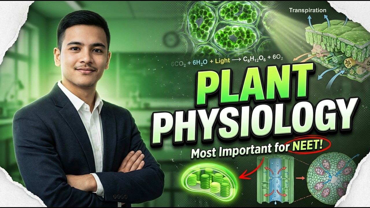 Plant Physiology – Growth and Plant Hormones ll CEE Revision in One Shot