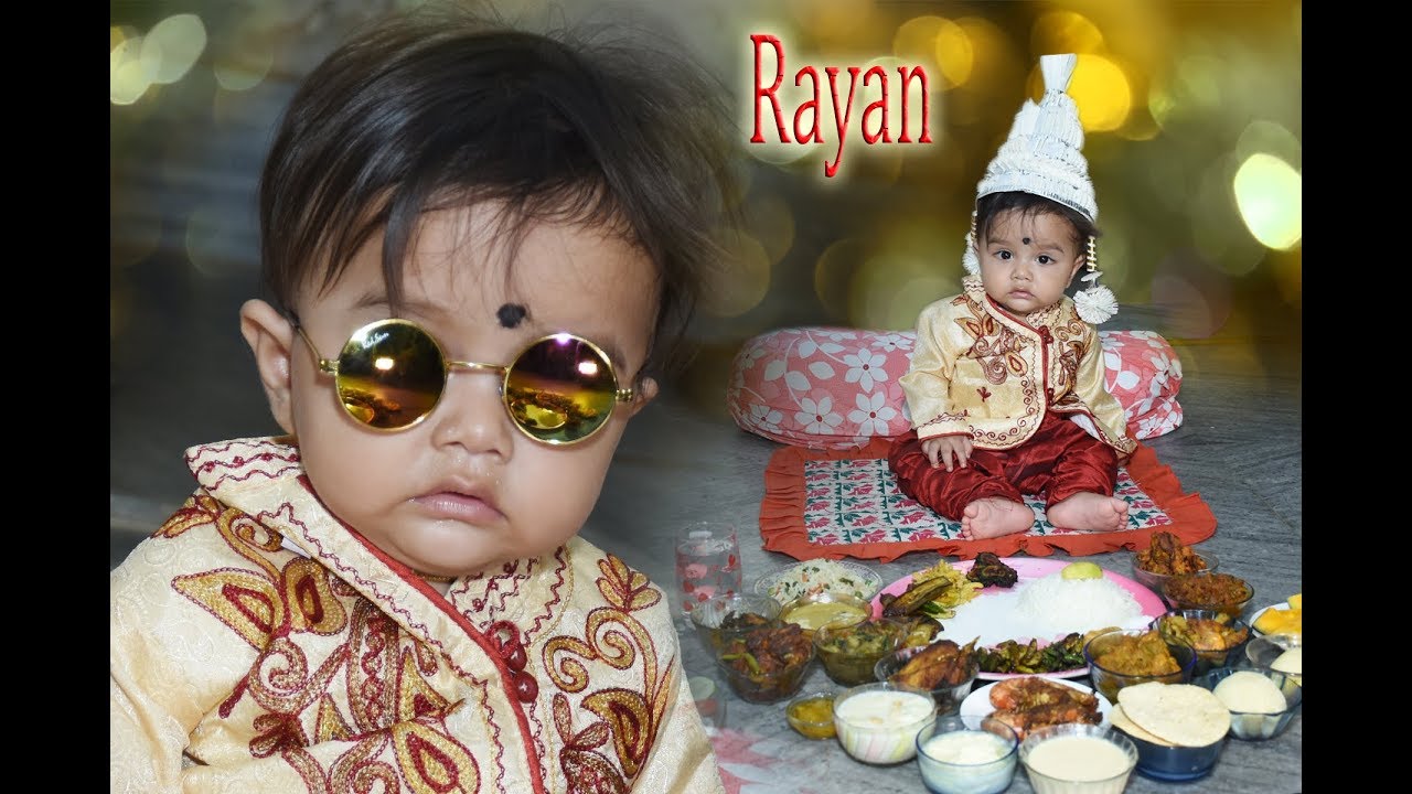 Rayan's Annaprashan ceremony || first Rice eating ceremony || Studio Focus