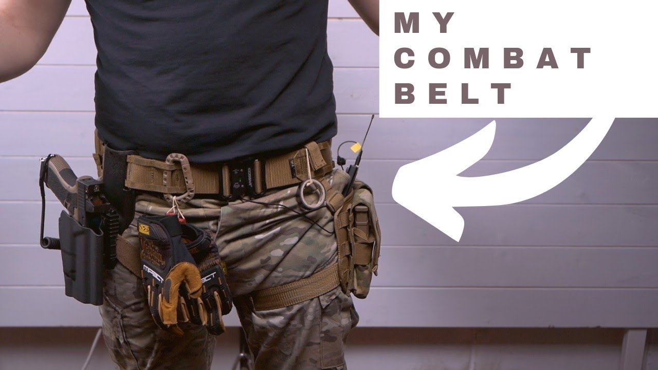 La mia Combat Belt - My Airsoft Combat Belt Loadout - Warrior belt