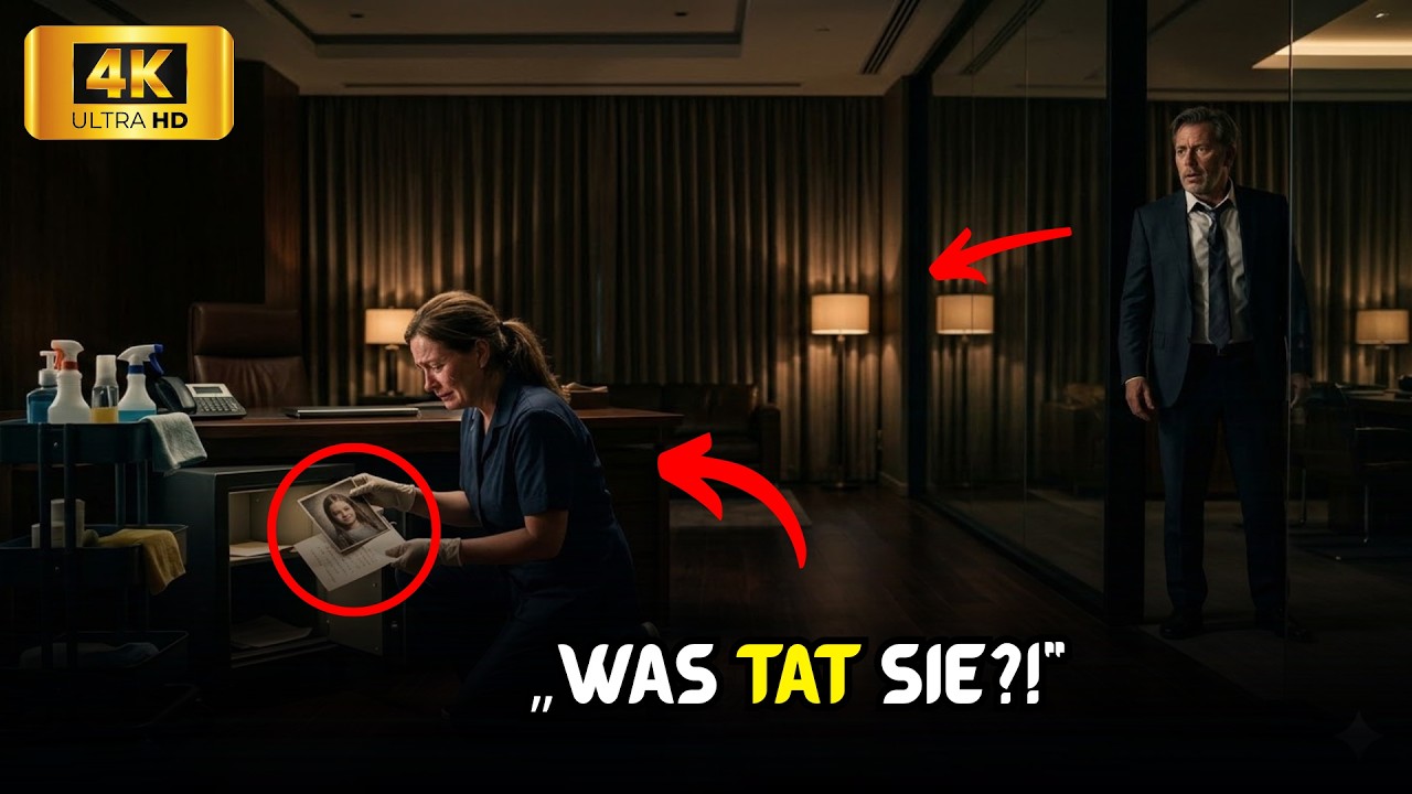 Der Milliard&auml;r ignorierte die Putzfrau &ndash; bis er sah, was sie heimlich tat! 😱🧹