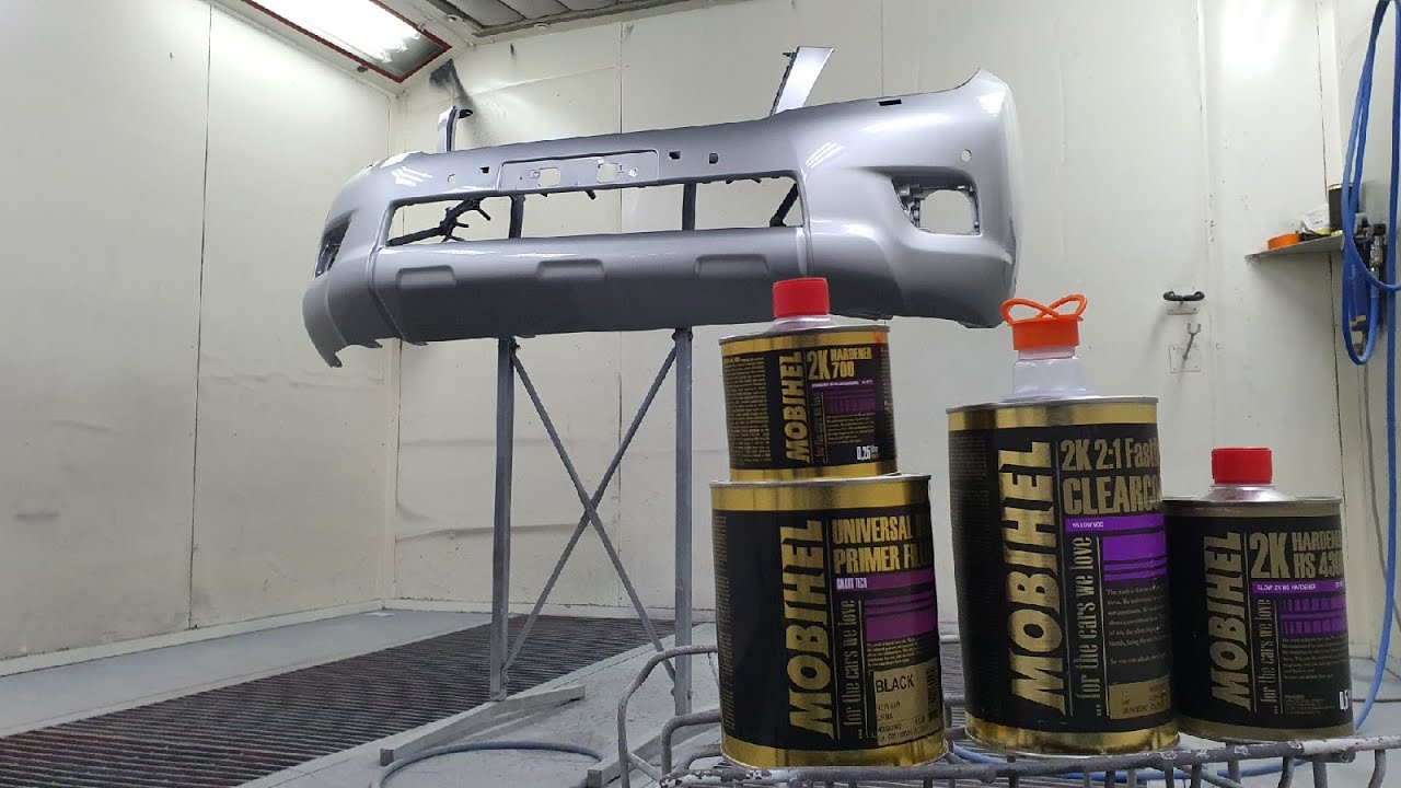 Покраска мокрое по мокрому, обзор лака Mobihel FastDry и грунта Universal DTM