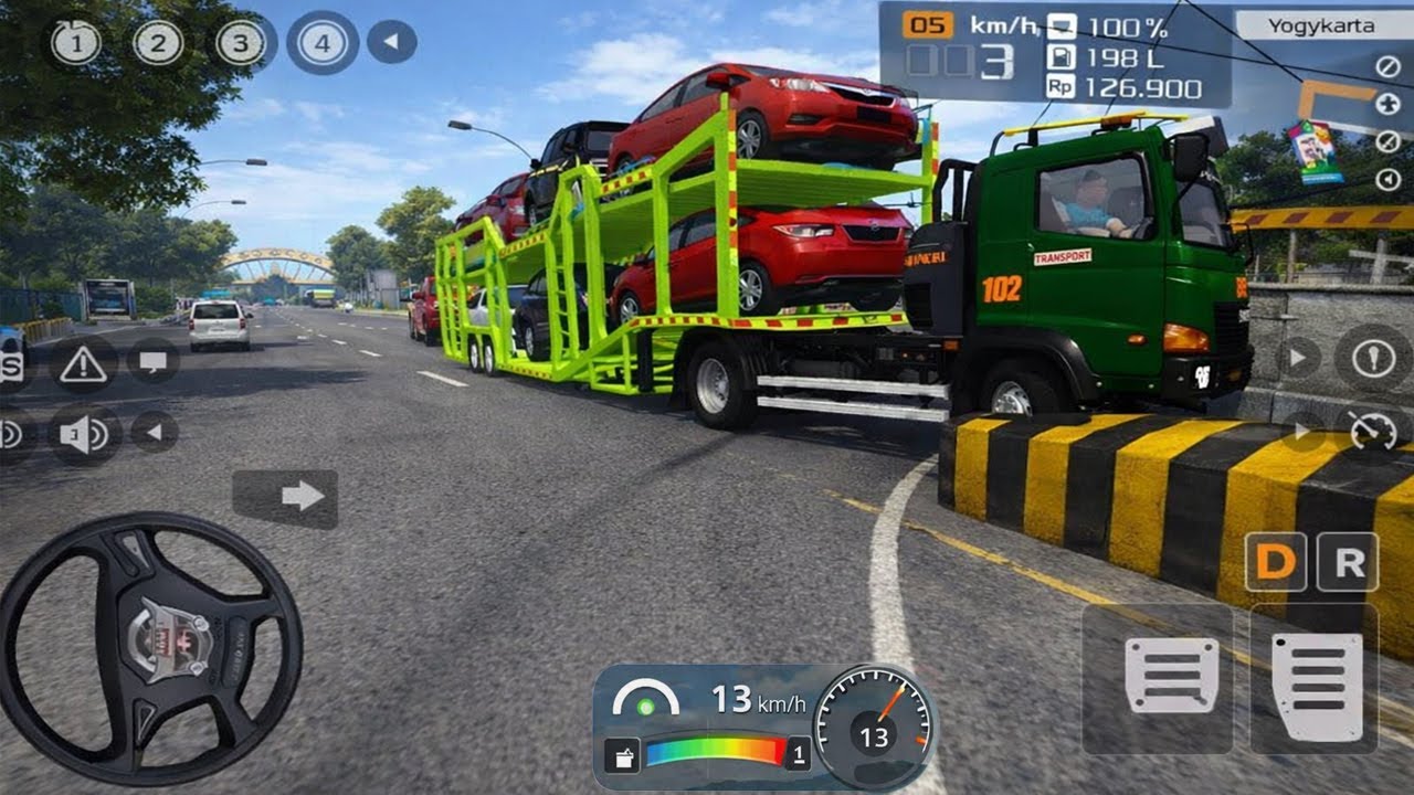 Car Transport Truck Game – Bus Simulator Indonesia Gameplay | Heavy Truck Driving Android
