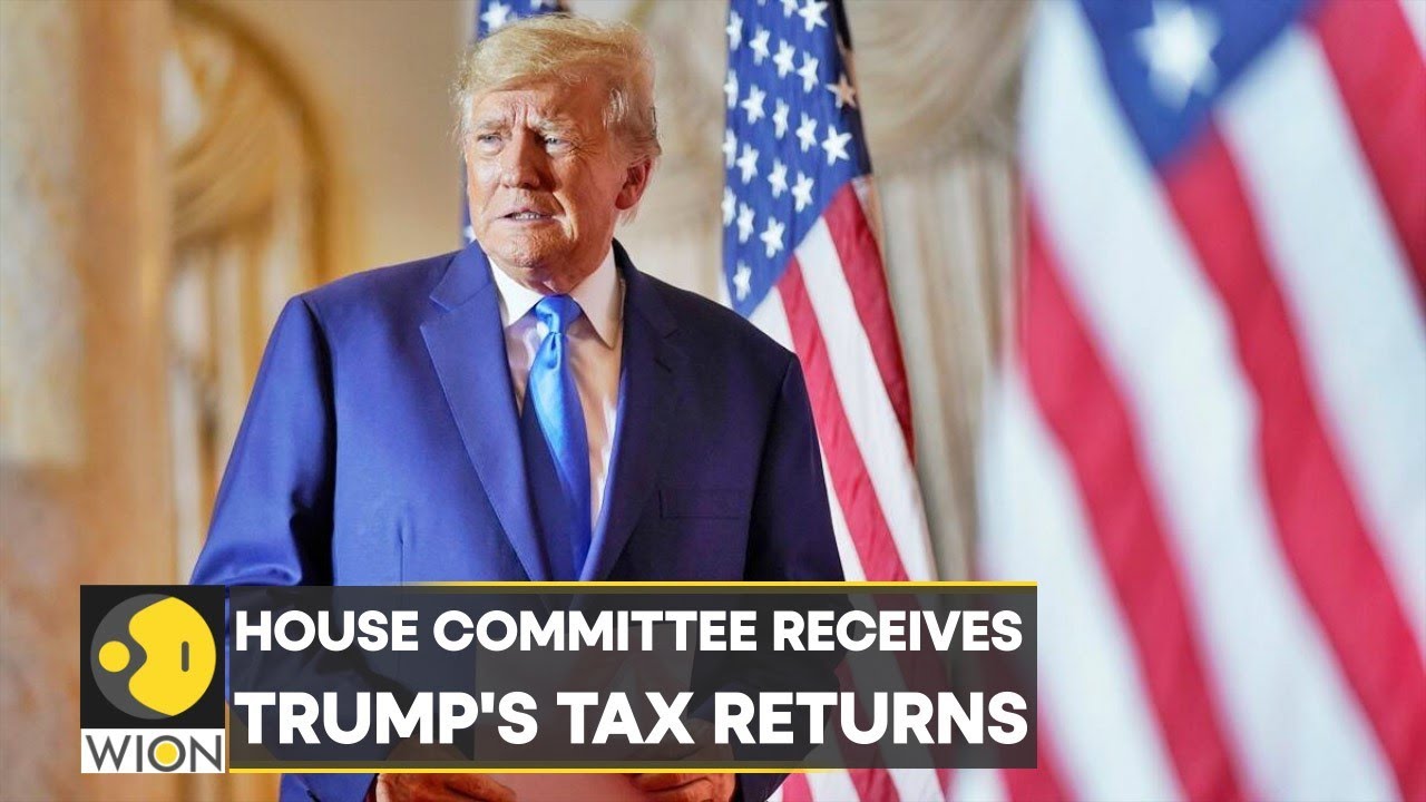 IRS releases Donald Trump's tax records to House Committee | International News | English News |WION