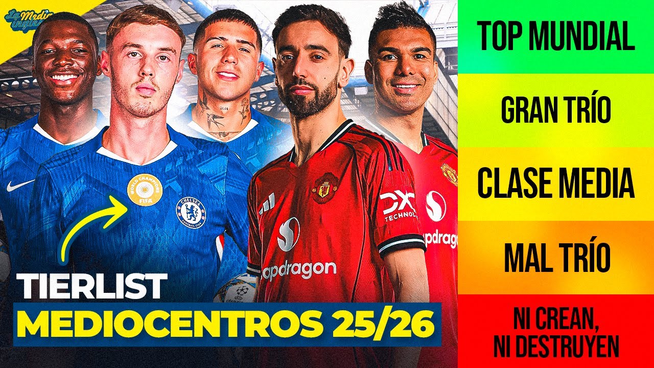 EL MEJOR CENTRO DEL CAMPO DE LA PREMIER LEAGUE 25/26 | TIERLIST