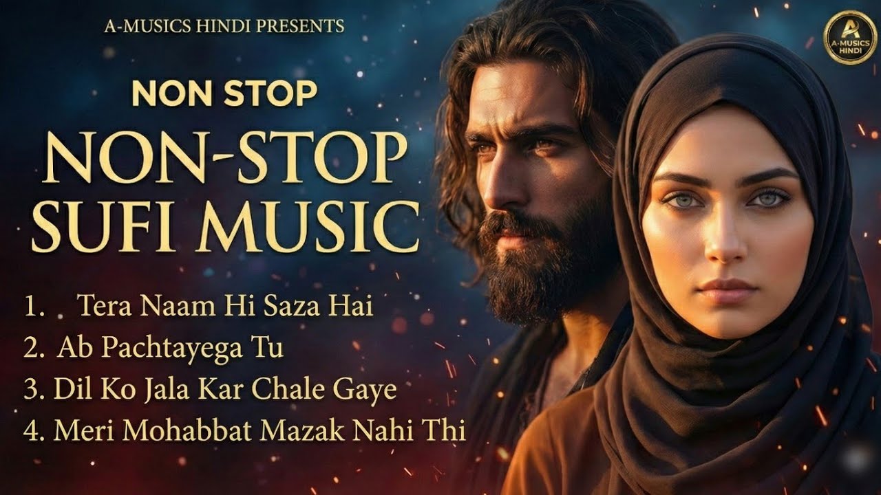 Non Stop Sufi Music 2026 | Tera Naam Hi Saza Hai | Ab Pachtayega Tu | Heart Touching Sad Songs |