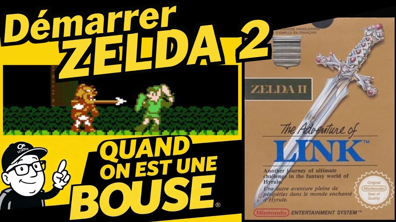 TUTO Finir Zelda 2 pour les Nuls ! Résumé (NES/Nintendo Entertainment System / Famicom)