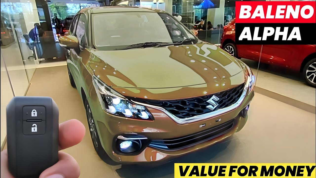 New BALENO 2025 ₹8.5 LAKH  Black Colour Updated || Maruti Suzuki BALENO Alpha Model 2025  Review