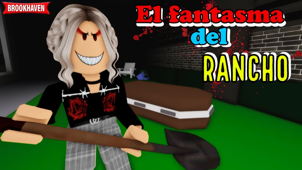 EL FANTASMA DEL RANCHO - Parte 1| Mini Pelicula | Roblox Brookhaven rp🏡historias de roblox