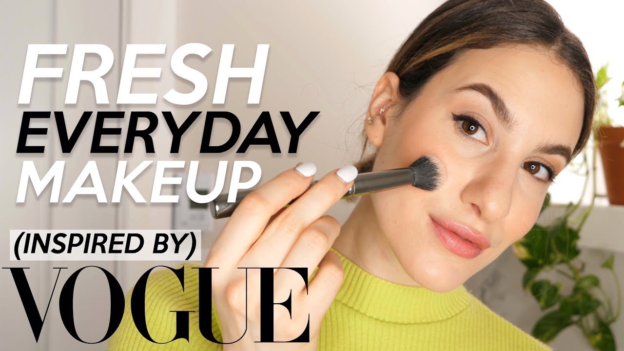 EVERYDAY FRESH MAKEUP: Vogue Inspired GRWM! | Jamie Paige