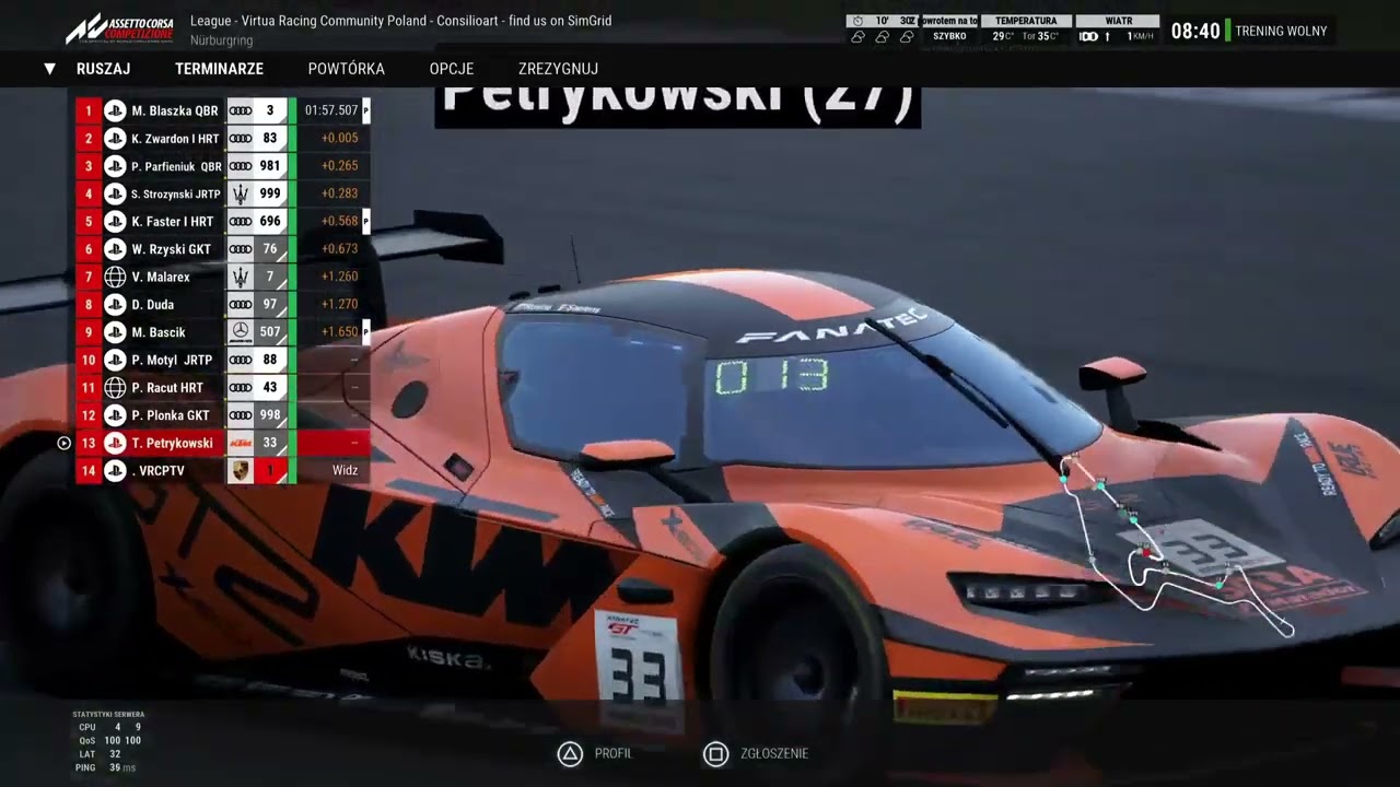 ACC| VRCP| CONSILIOART GT2 CHAMPIONSHIP| RUNDA 5| NURBURGRING
