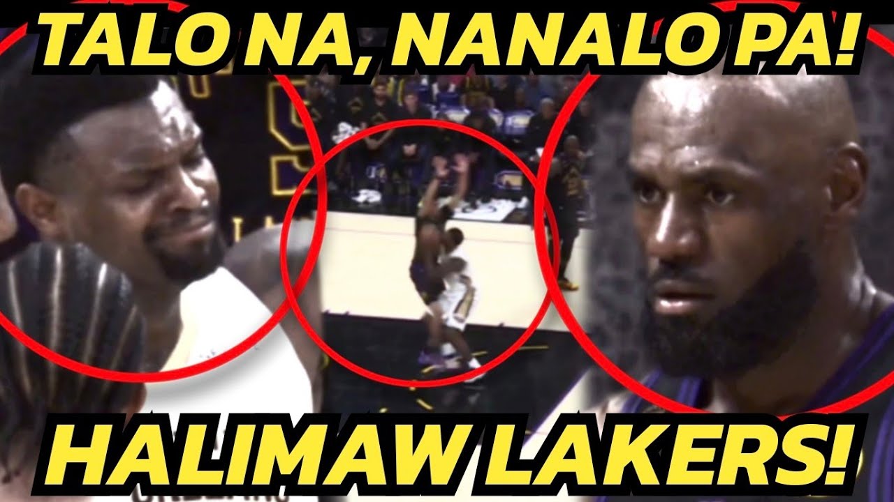 Ito ang PAMBIHIRANG DISKARTE sa COMEBACK na Ginamit ng LAKERS kontra NEW ORLEANS! Di na sila MATALO!