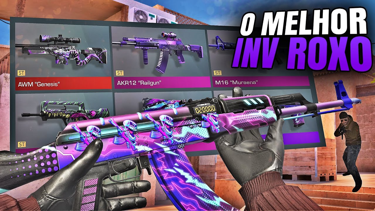 MONTEI um INVENTARIO ROXO com 20.000 GOLDS! - Standoff 2