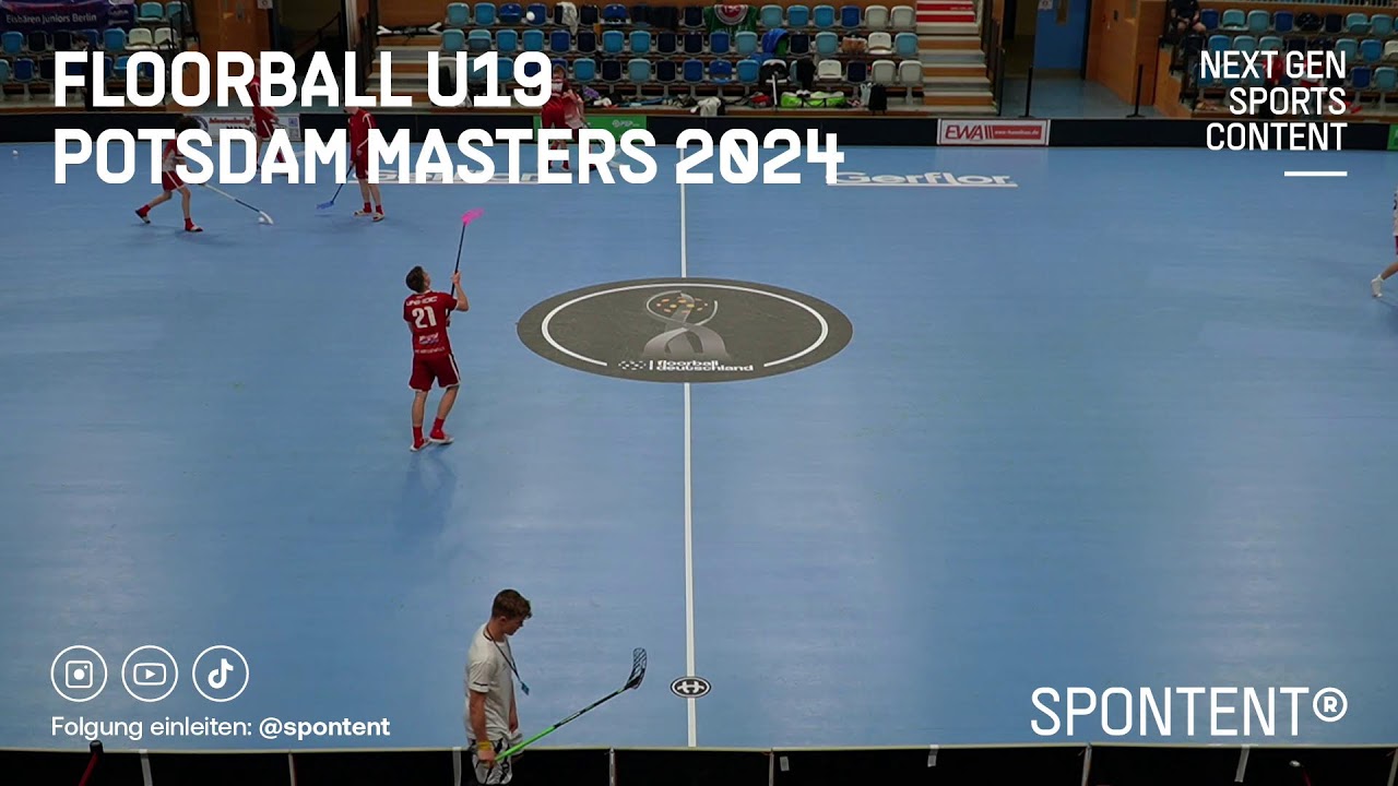 Floorball U19 Potsdam Masters 2024 - MBS Arena - Samstag 22.06.2024 - Session 1