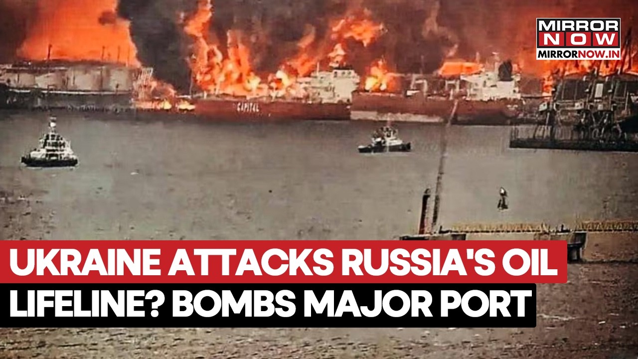 Ukraine BOMBS Russia's Oil Lifeline? Ust-Luga Port Bombed Again As Putin's Energy Supply Choked?