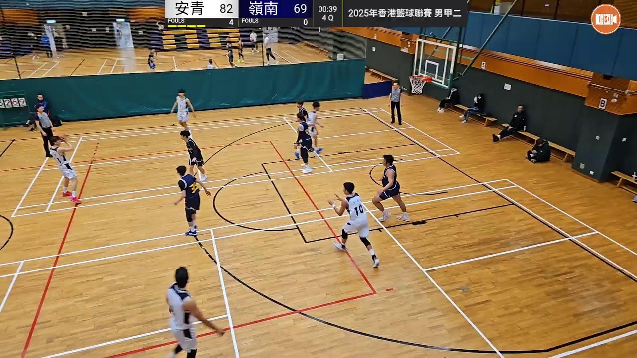 2025香港籃球聯賽 男甲二 安青 vs 嶺南
