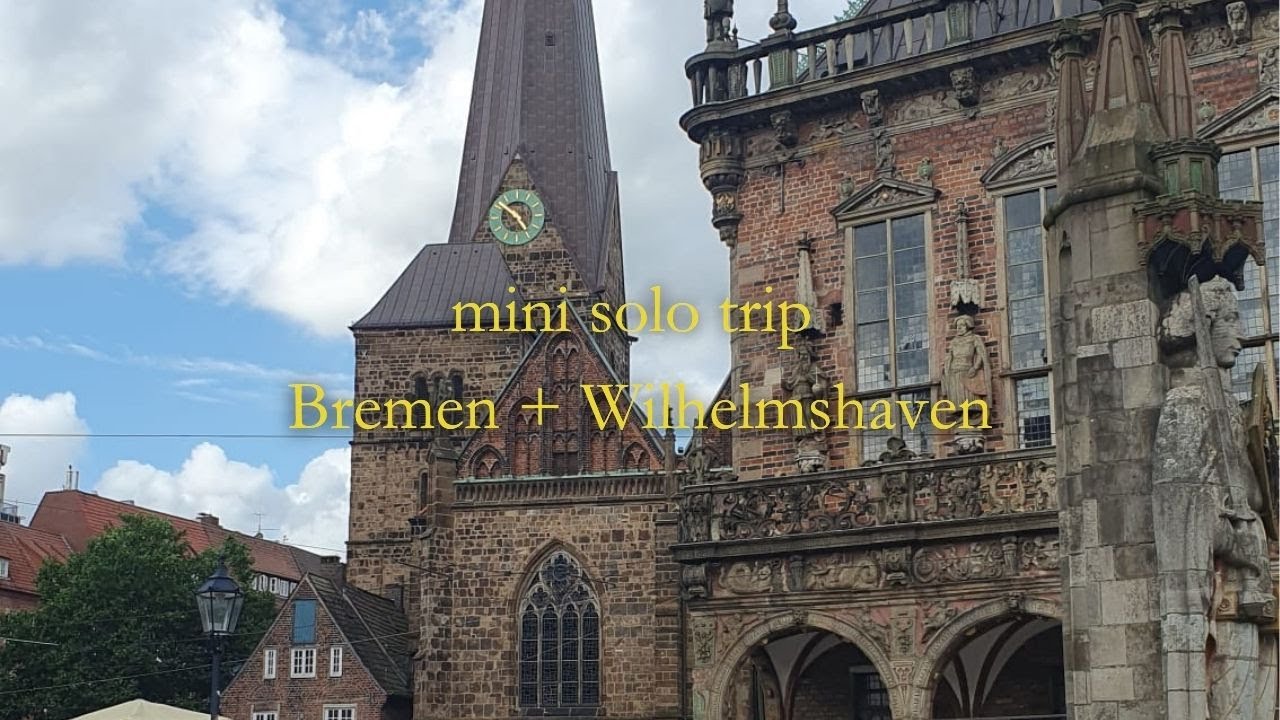 let's go on a solo trip to germany ✨ | Wilhelmshaven + Bremen