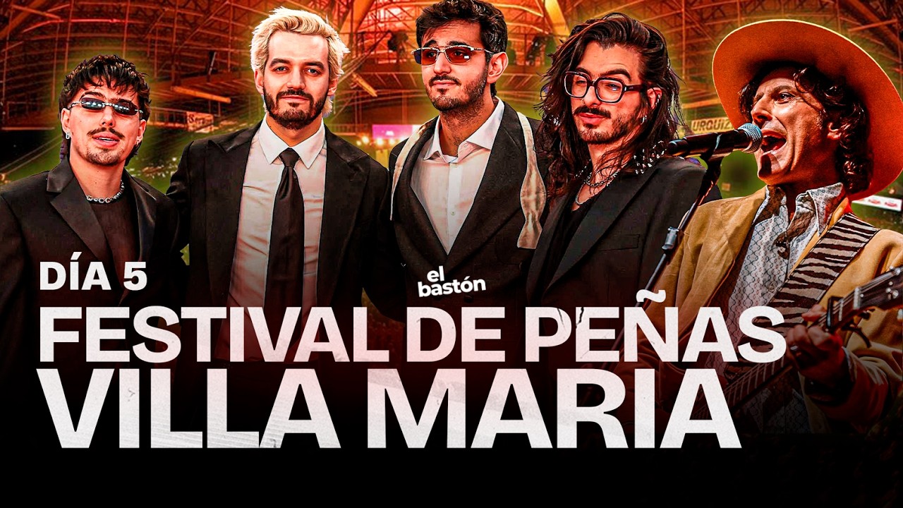 FESTIVAL DE PEÑAS VILLA MARIA I DÍA 5 I MORAT, COTI Y JULI CARDOZO EN VIVO
