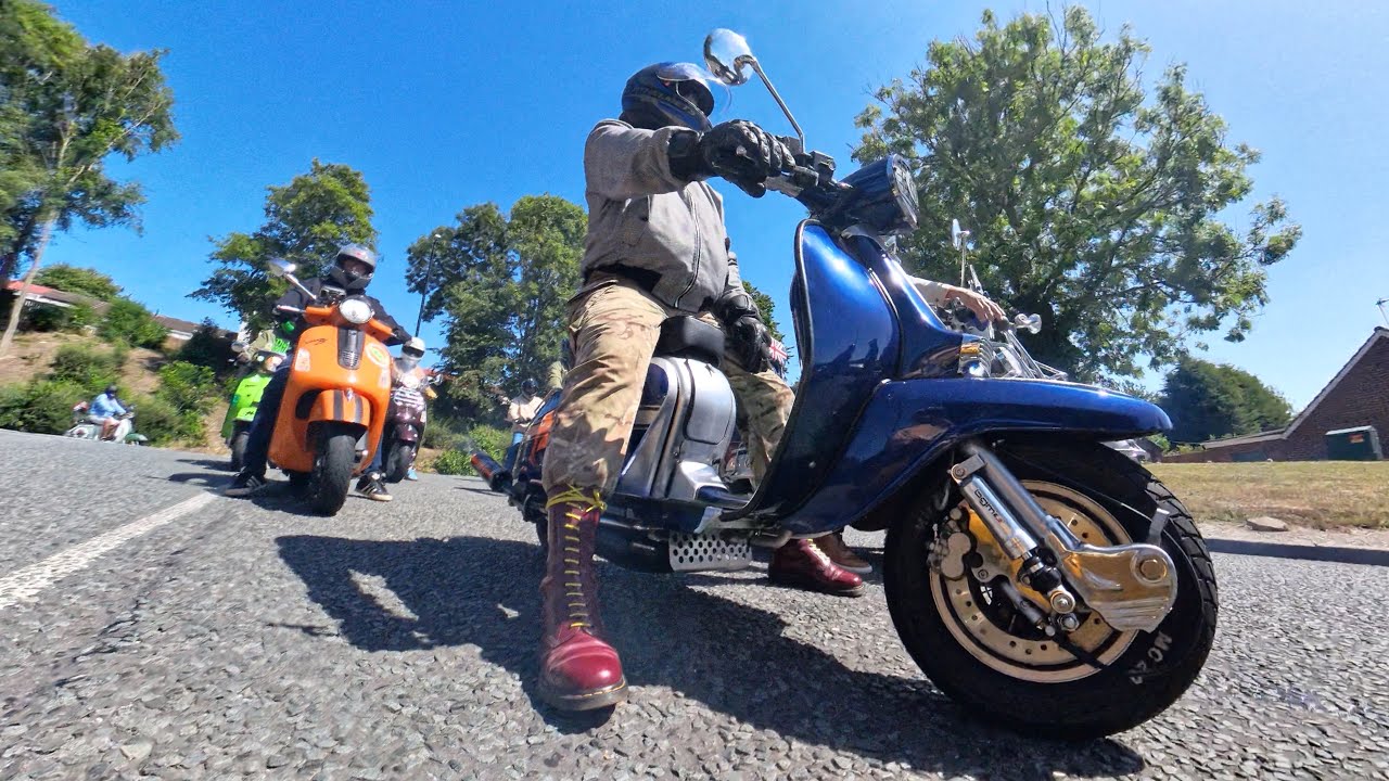 Wearside wanderers 45 year Scooter event