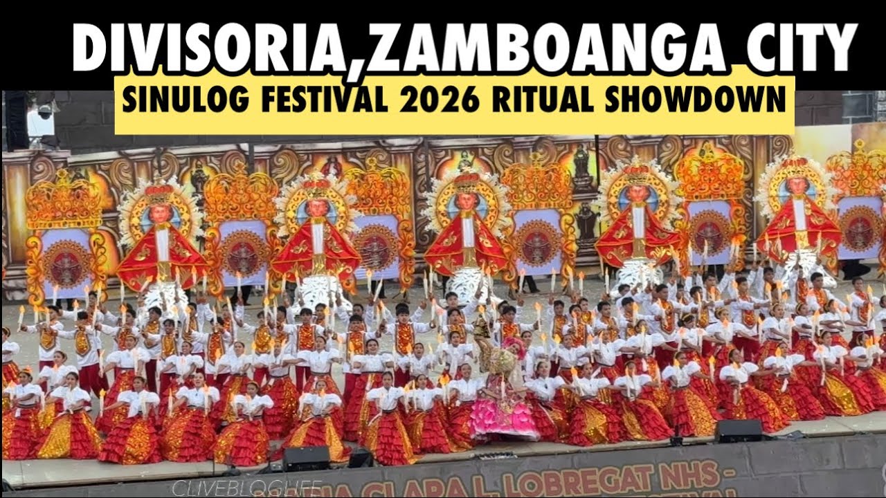 Divisoria,Zamboanga City Sinulog Festival 2026 Ritual Showdown #sinulog2026