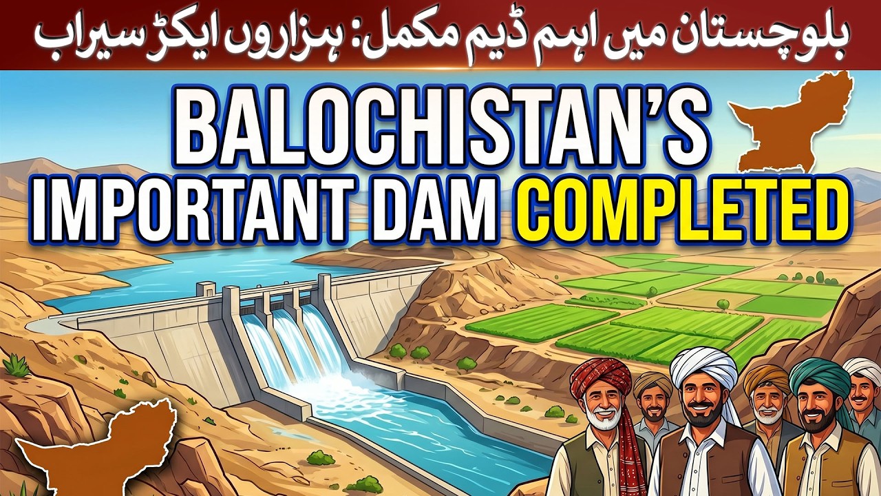 Major dam completed in Balochistan: Thousands of acres irrigated | Rich Pakistan