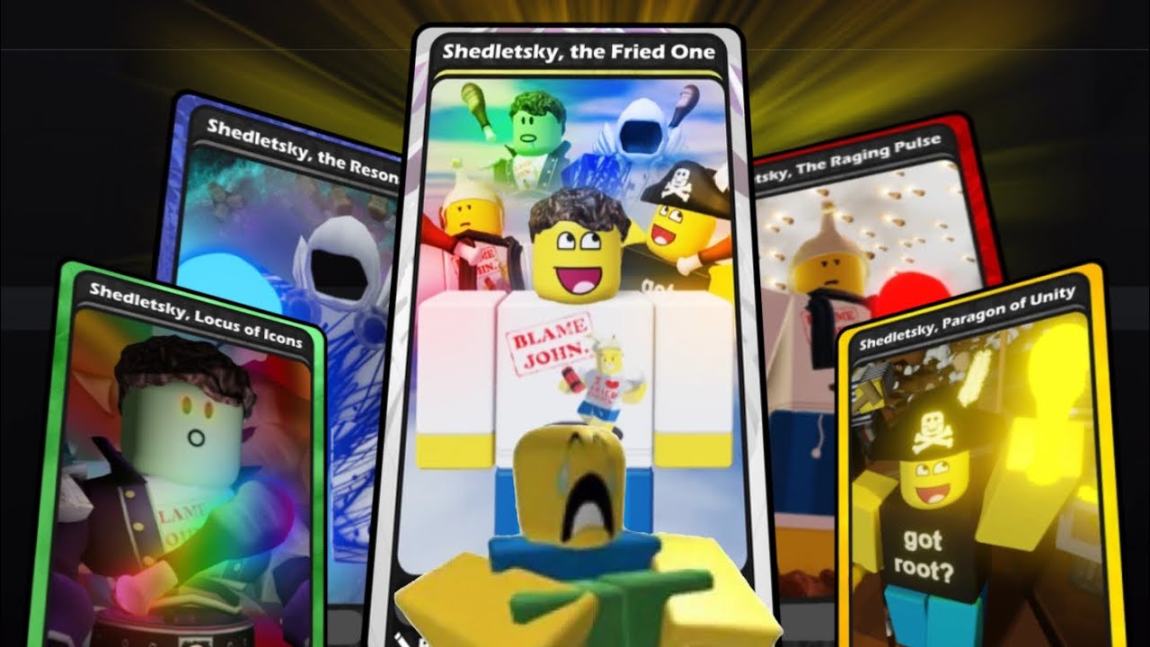 SHEDDING SOME LIGHT WITH SHEDLETSKY *ba dum tsst* (Blox Cards)