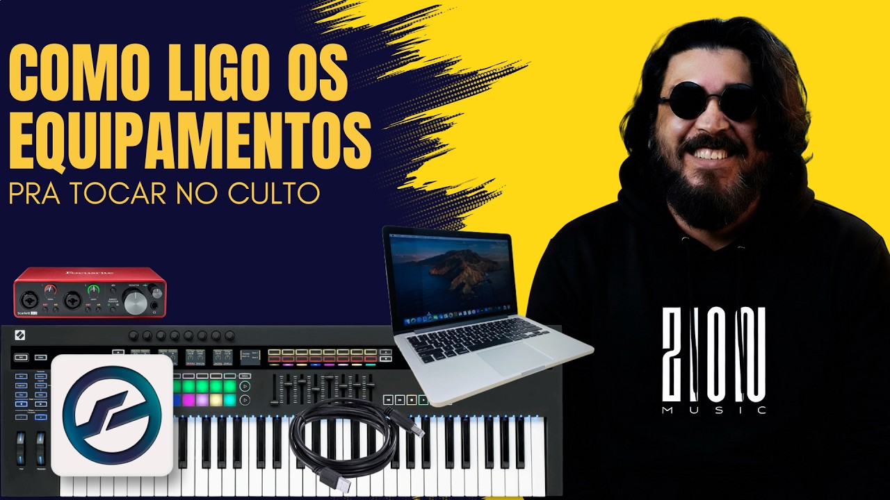 Monte seu SETUP de teclado pra igreja do jeito CERTO | VDT 116