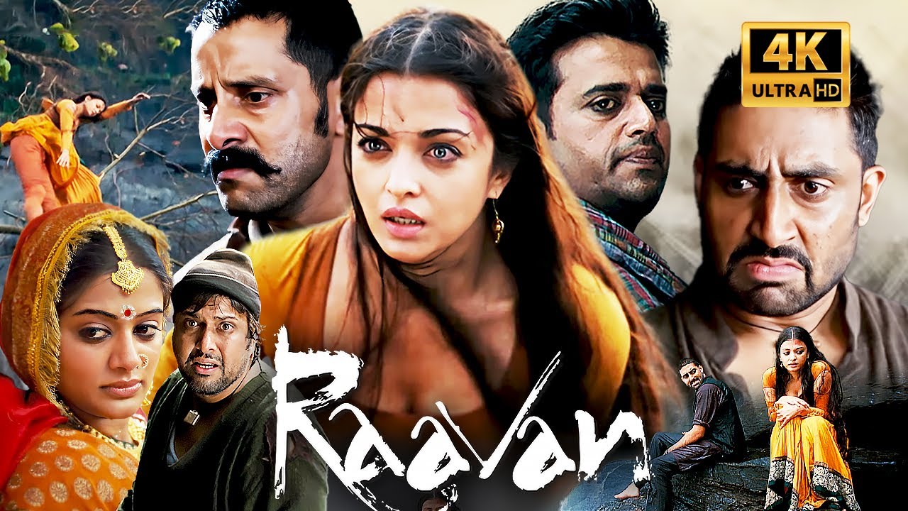 Raavan (2010) Full Movie 4K | Abhishek Bachchan, Aishwarya Rai, Vikram | Mani Ratnam&rsquo;s Epic Thriller
