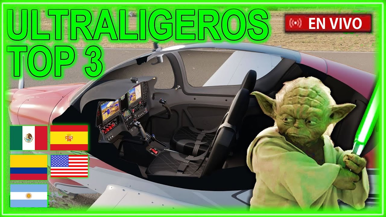 ✅ TOP 3 ÚltraLigeros #1 Flight Design F2 Tecnam P-Mentor SkyLeader 600 Español, Aviones Privados