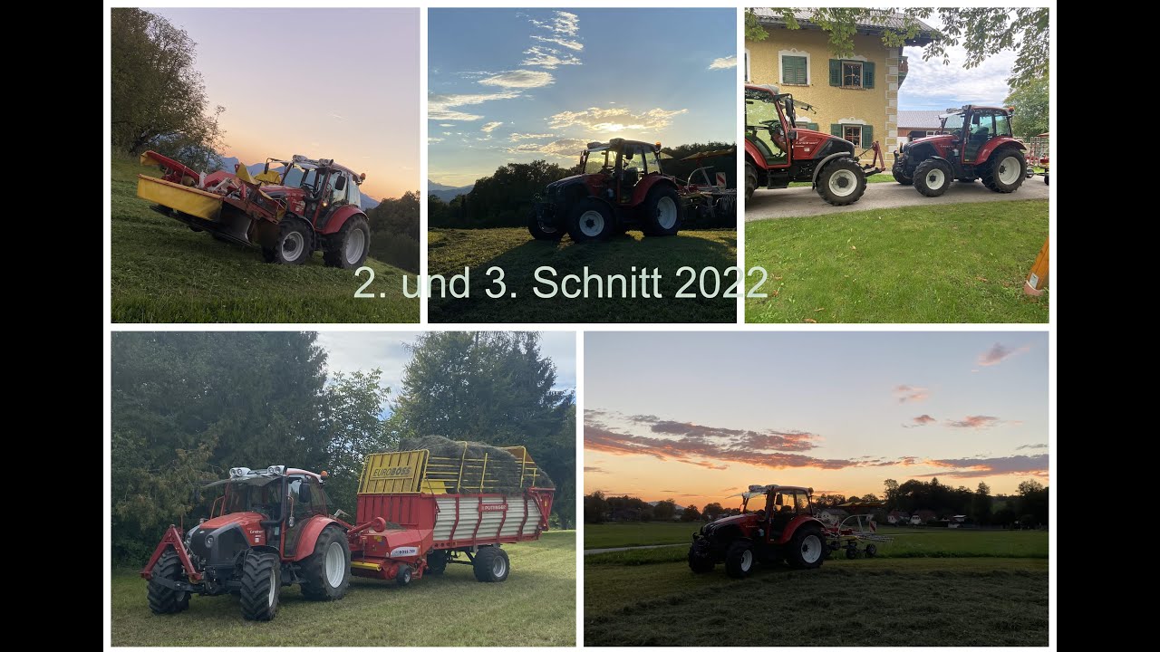 2. und 3. Schnitt 2022 | Lindner Geotrac | Steyr 8075