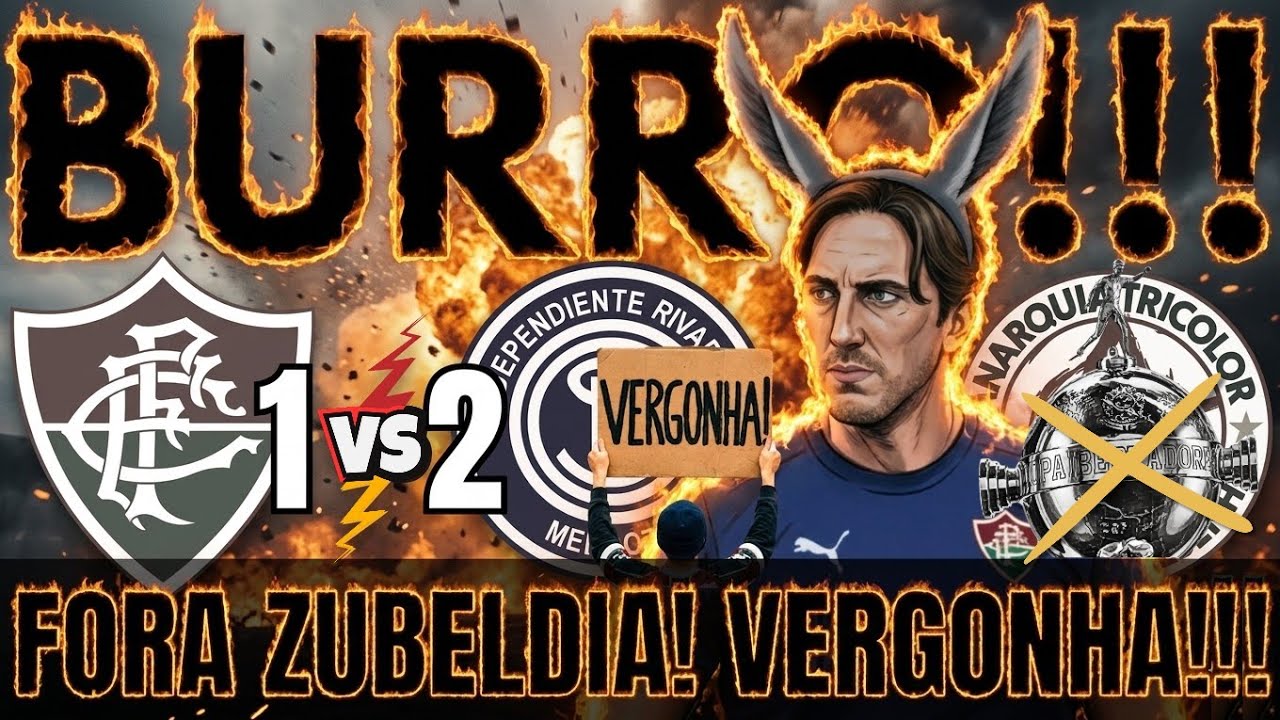 🔴 AO VIVO &bull; ELIMINADOS?😡 TIME SEM VERGONHA!😡 PARAB&Eacute;NS DIRETORIA!😡 P&Oacute;S JOGO FLUMINENSE 1X2 RIVADAVIA