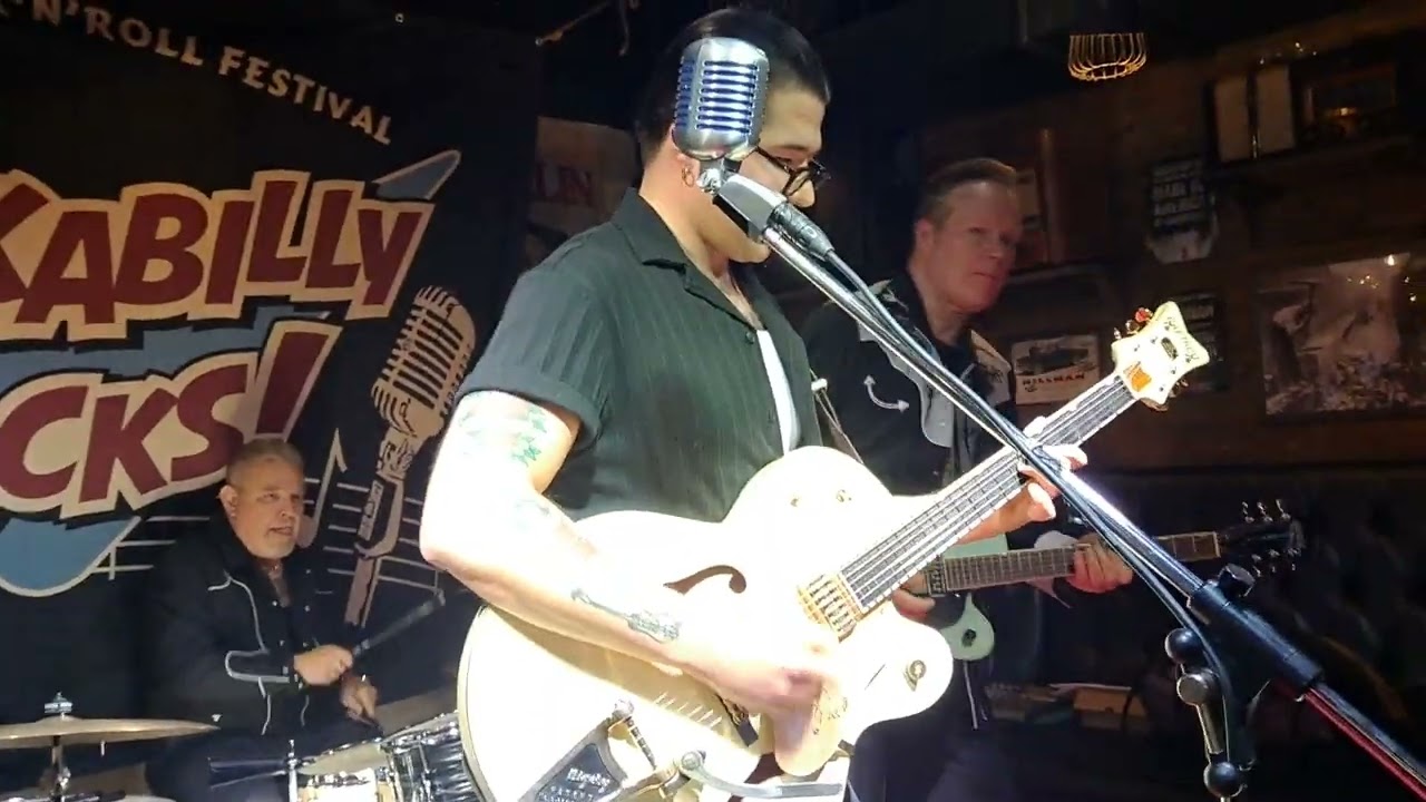 Arttur Teränen & Gary Hiland Trio 11.1.2025 Rockabilly Rocks Club, Eikan Pankki, Järvenpää