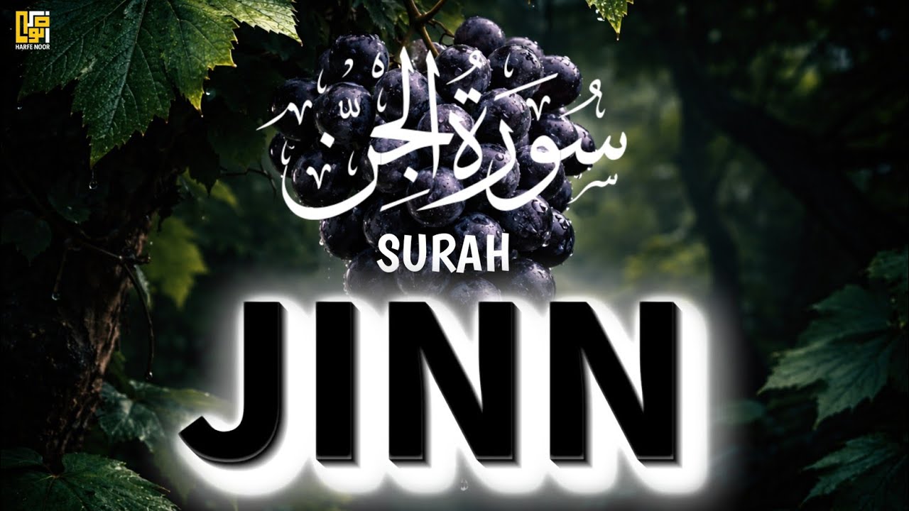 Sura Jinn Lofi Recitation | Deep Relaxing Quran Tilawat | Peaceful Islamic Audio Harf-e-Noor 🎧