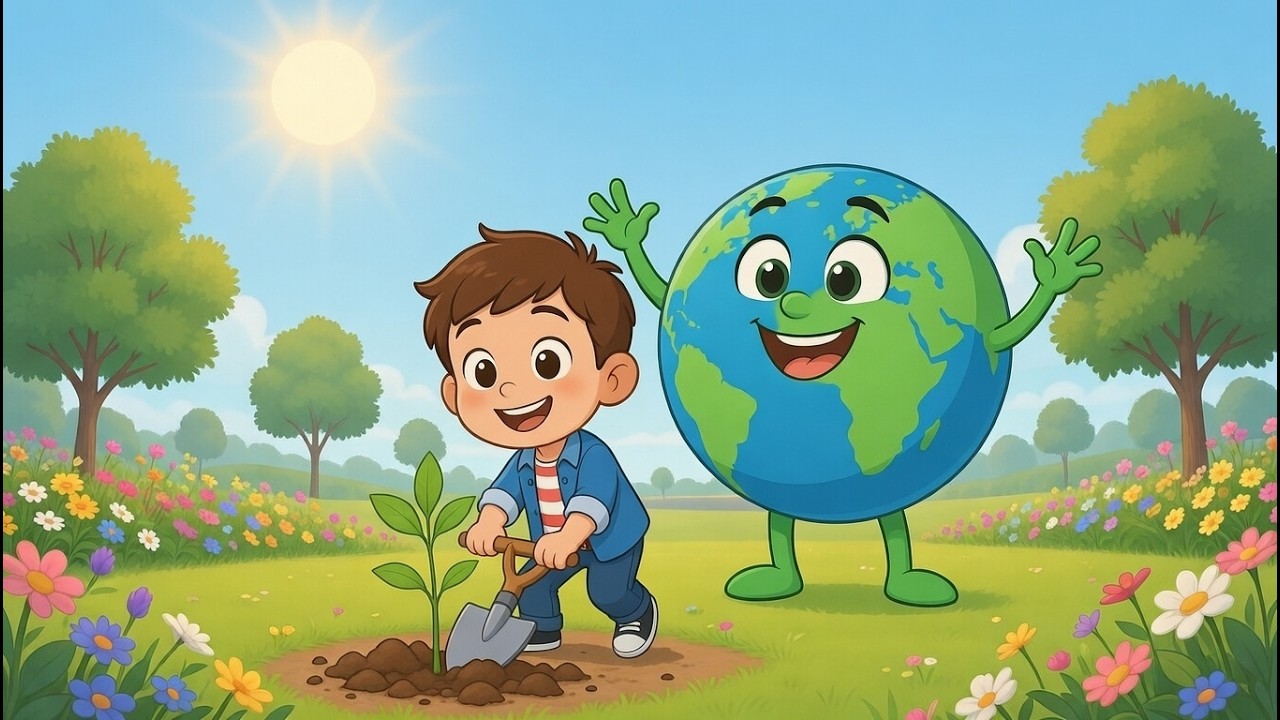 Plant a Tree, Save the Earth! 🌱 | Kids Story About Nature