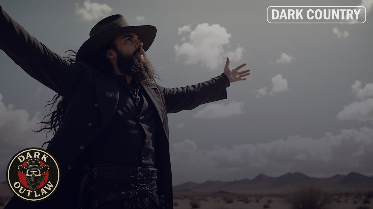 SWEET DEATH - Dark Country Music | Dark Outlaw Country Songs (LYRIC VIDEO)