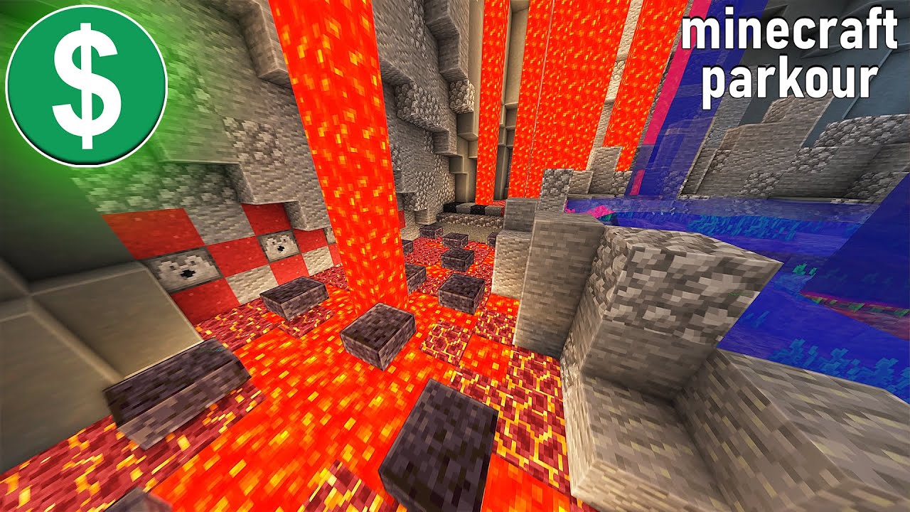 Minecraft Parkour Gameplay No Copyright 4K