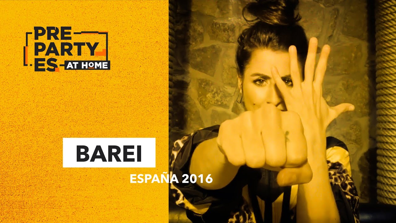 Barei (España 🇪🇸) - Artista invitada a la #PrePartyESatHome