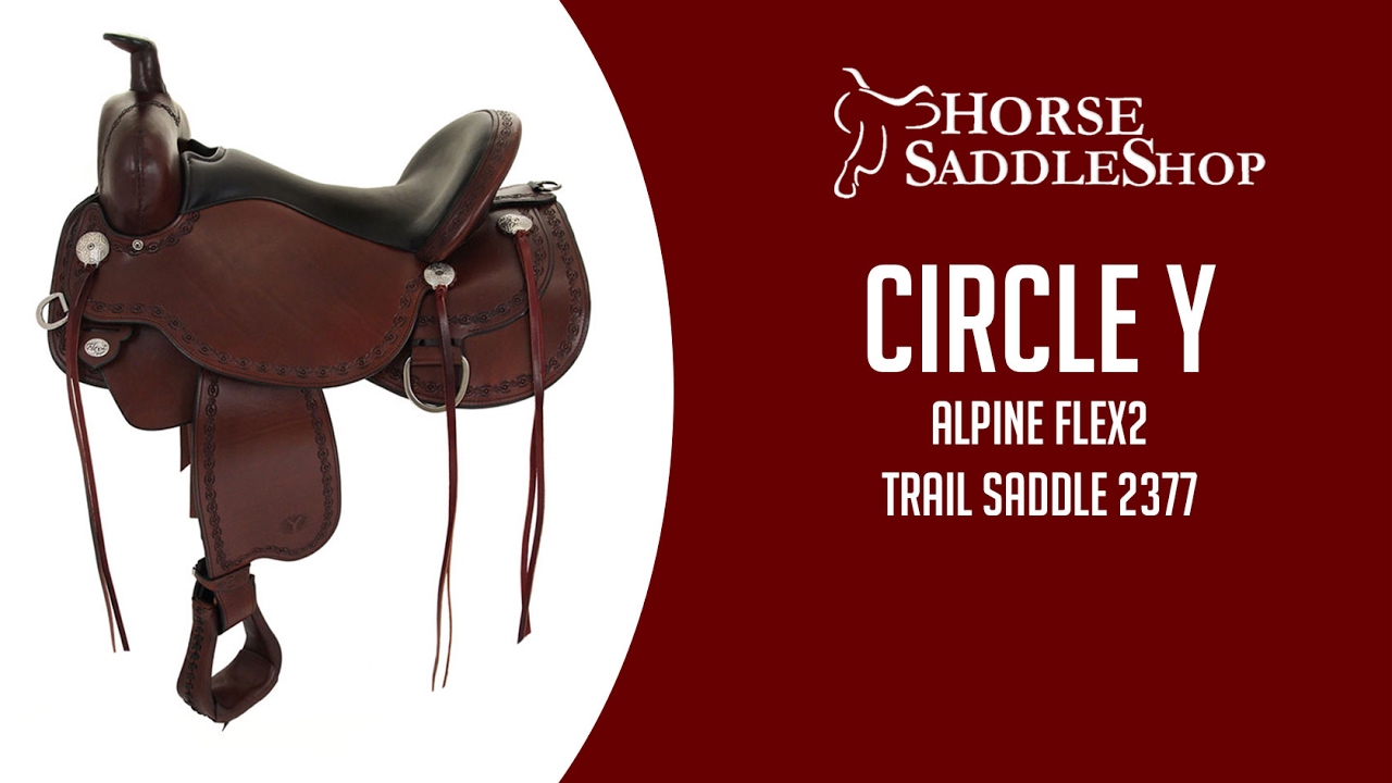 Circle Y Alpine Flex2 Trail Saddle 2377