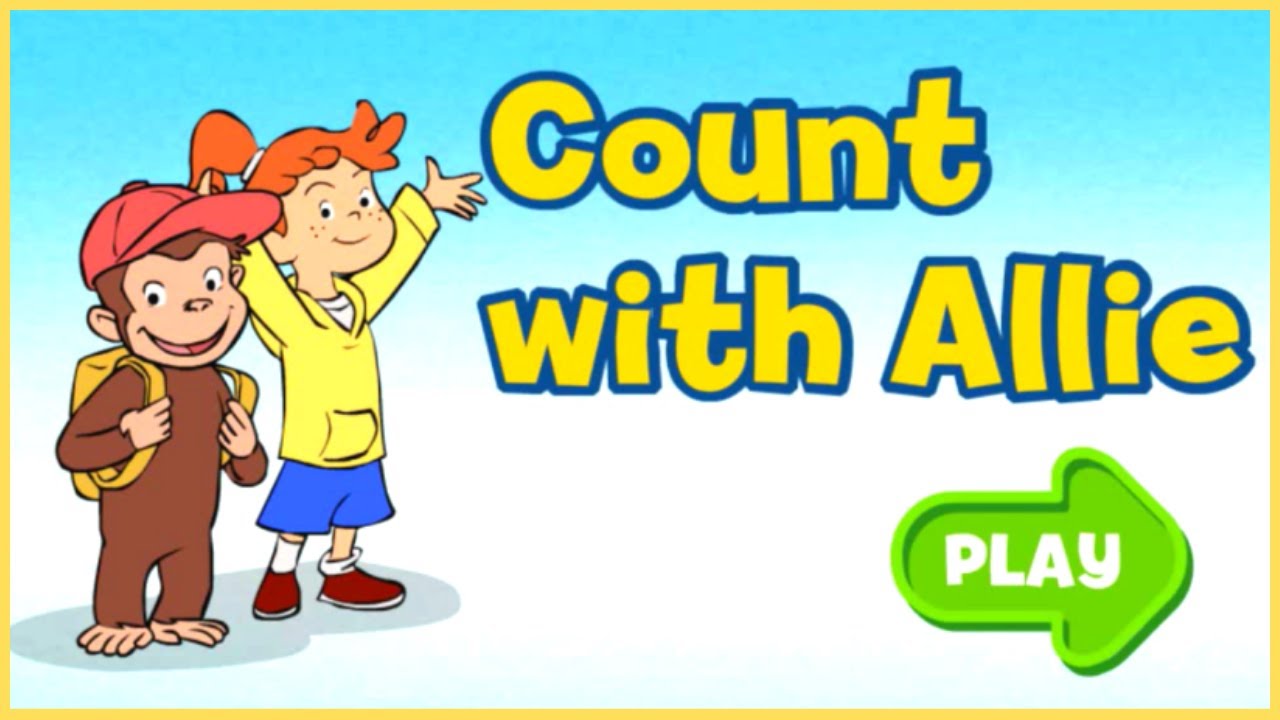 PBSkids | Count With Allie | Curious George