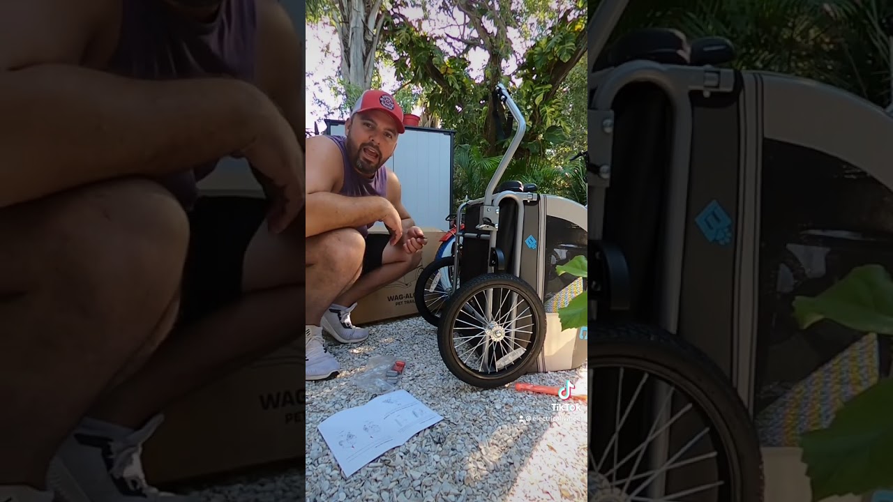 Прицеп для перевозки животных Lectric E-Bikes Wag-Along 