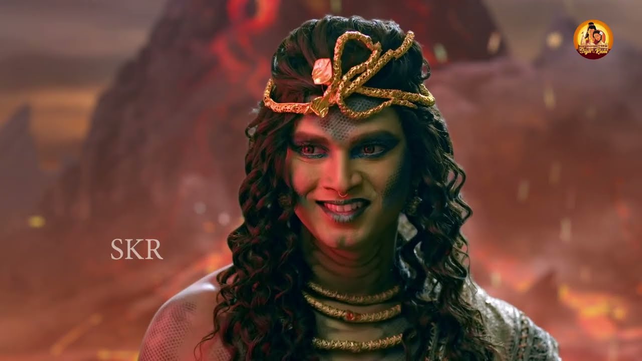 अचानक राक्षस ने किया लव कुश पर हमला