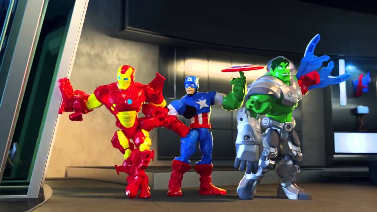 Marvel Super Hero Mashers Avengers vs  Ultron TV Commercial