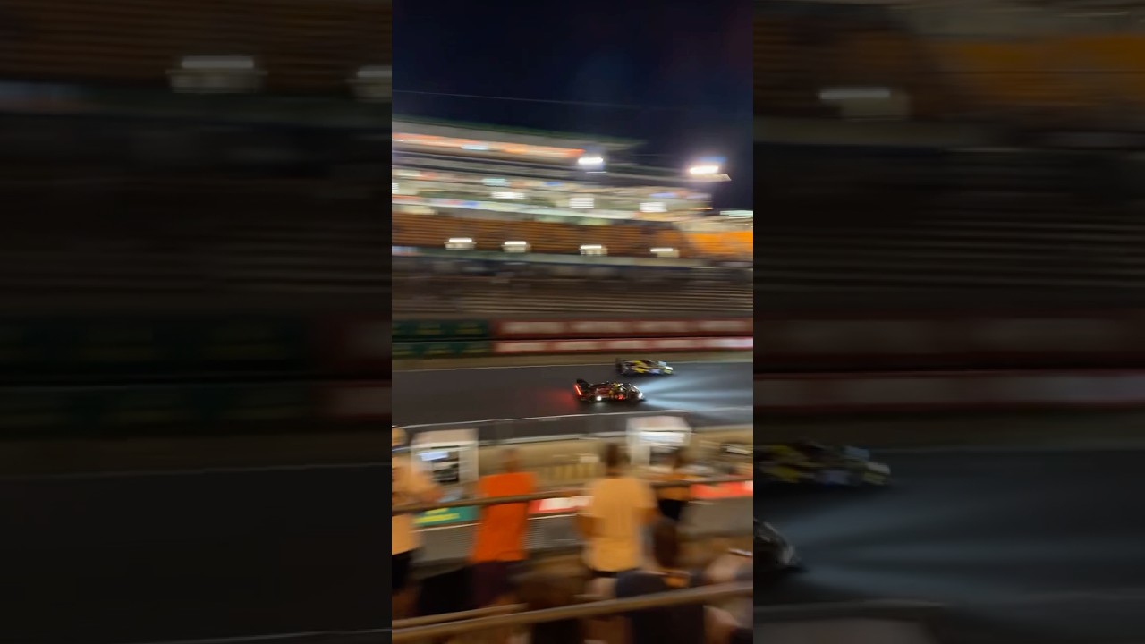 Ferrari AF Corse 499P Hypercar Overtake At Le Mans 2025 #shorts