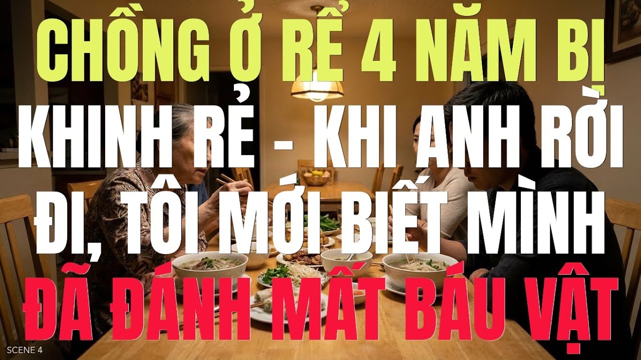 Chồng Ở Rể 4 Năm Bị Khinh Rẻ – Ngày Anh Đi, Cả Nhà Mới Hối Hận