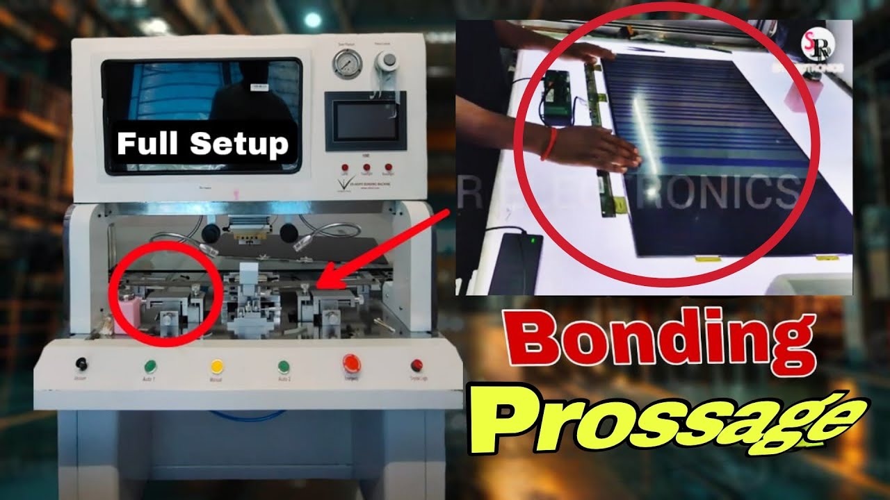 Panel Cof Ic Changing Kaise Kare  || Display Bonding  Prossage