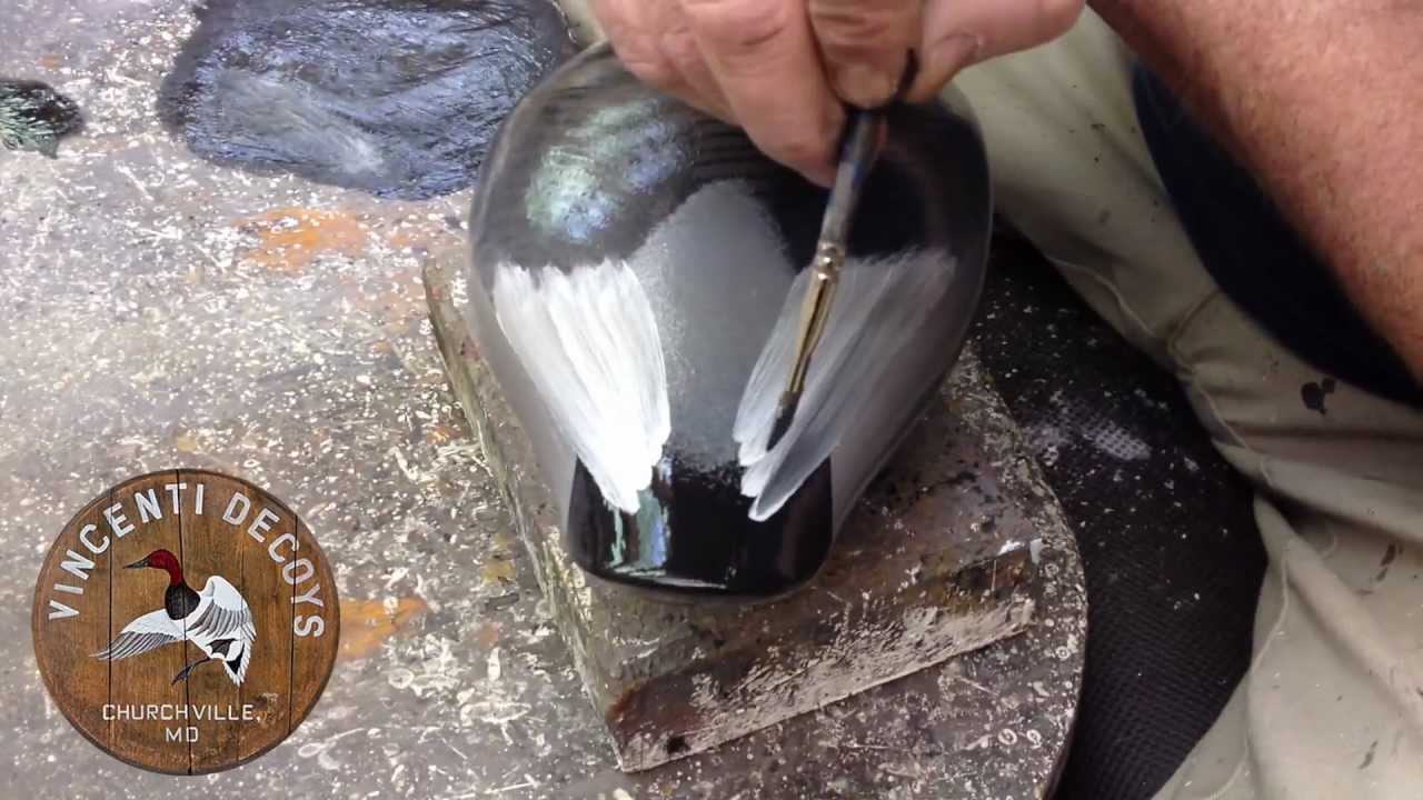 Oil Blending: Redhead Feathering Vincenti Decoys