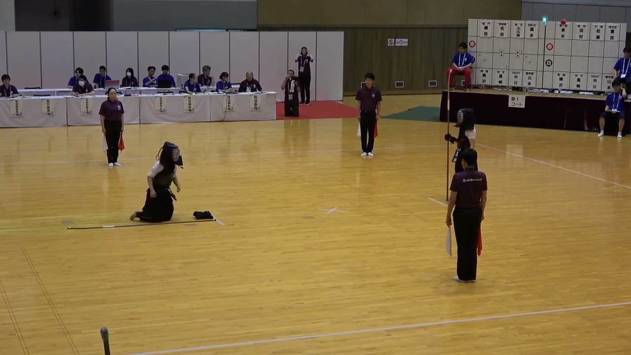 2023年IH なぎなた個人予選 1A 首里 泉水ほのか   京都南陽 柳沢心