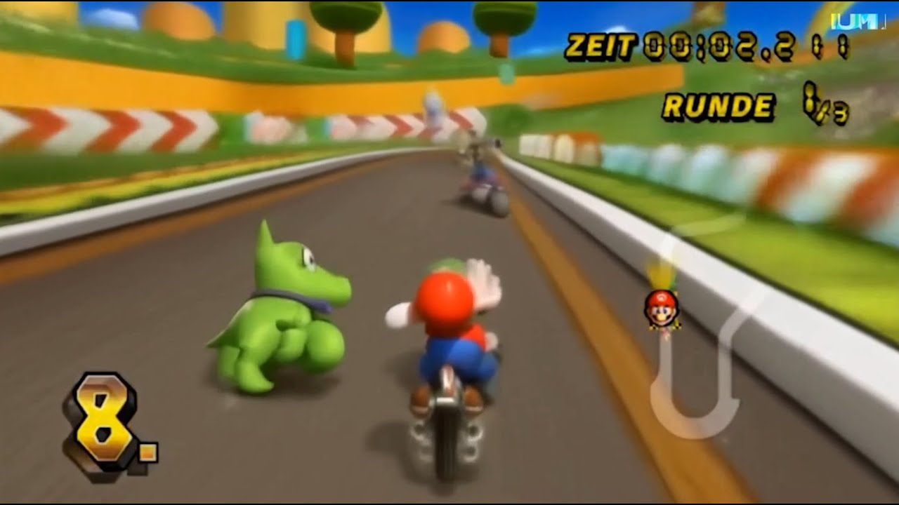 Mario Kart Wii but it's ruined by AI