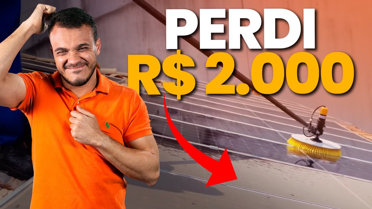 MANUTENÇÃO na ENERGIA SOLAR: essa é a VERDADE que ninguém fala!